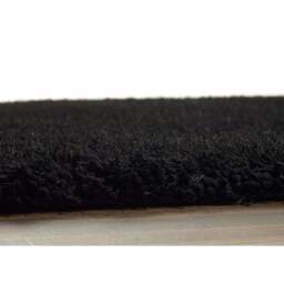 Rackhams Chicago Black Shaggy Rug - 200X290 cm - thumbnail 4