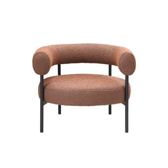 Rackhams Eclipse Occasional Chair - Burnt Orange - Burnt Orange - image 1