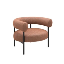 Rackhams Eclipse Occasional Chair - Burnt Orange - Burnt Orange - thumbnail 2