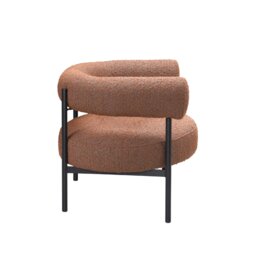 Rackhams Eclipse Occasional Chair - Burnt Orange - Burnt Orange - thumbnail 3