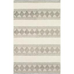 Rackhams Hygge-Hand Woven Charcoal White Wool Cottage Rug - 152 x 229 cm - thumbnail 2