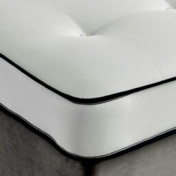 Rackhams Damask EasyClean Double Life Dual Sided Tufted Mattress - White - 1 - 2ft6 Small Single Mattress (75cm x 190cm) - thumbnail 6