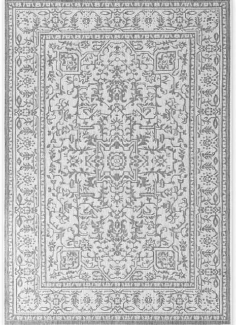 Rackhams Kona Grey Reversible Rug – Indoor & Outdoor - 120X170 cm - image 1