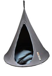 Rackhams Bebo Hanging Chair - Taupe - thumbnail 4