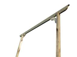 Rackhams Screen Pergola, Plant Climbing Arbour - Longhorn Sculpted Brace - Natural (Light Green) - One Row Kit - 2.4m - thumbnail 5