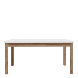Rackhams Wensley Dining Table in Light Grey and Oak - Brown - No - Gey - thumbnail 2