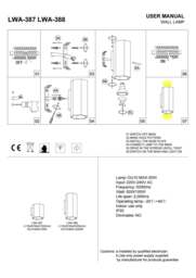 Rackhams 10 Watt Black Hexagonal Up and Down Indoor Wall Light - thumbnail 4