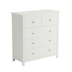 Rackhams Nairn 3 + 3 Wide Chest of Drawers - White - thumbnail 3