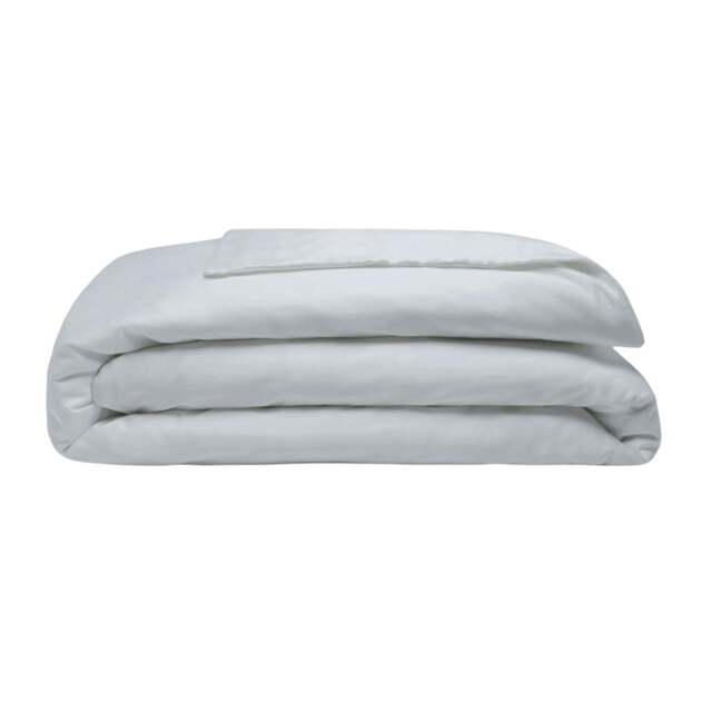 Rackhams 200 Thread Count Egyptian Blend Duvet Cover - Ocean - Single - Ocean - 100% Cotton - image 1