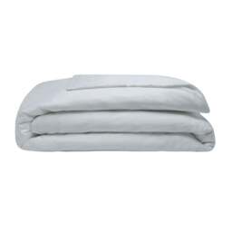 Rackhams 200 Thread Count Egyptian Blend Duvet Cover - Ocean - Single - Ocean - 100% Cotton - thumbnail 4