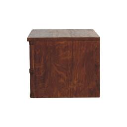 Rackhams Solid Wood Box Frame Wall Nightstand - thumbnail 6