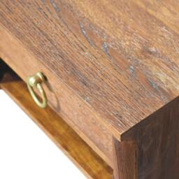 Rackhams Solid Wood Box Frame Wall Nightstand - thumbnail 3