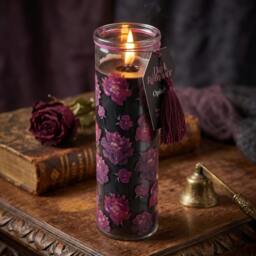 Rackhams Opium Scented Tall Glass Tube Candle