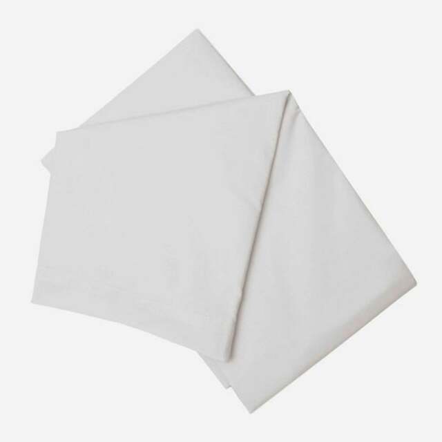 Rackhams Brushed Cotton Extra Deep Fitted Sheet - Grey - Grey - Double - 100% Brushed Cotton - image 1