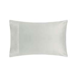 Rackhams 200 Thread Count Egyptian Cotton Housewife Pillowcases (Pair) - Platinum - One Size - Platinum - 100% Egyptian Cotton - thumbnail 1