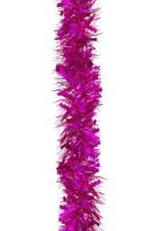 Rackhams 1.8m Hot Pink Christmas Tinsel Garlands, Multi-Pack PVC Decoration for Trees and Home Styling - Pink - Christmas tinsel - 1.8M - thumbnail 5