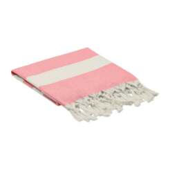 Rackhams Agoura Hammam Towel - Red - One Size - Red - 55% Recycled Polyester/45% Recycled Cotton - thumbnail 3