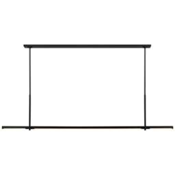Rackhams Axis Large Linear Pendant Light - Bronze