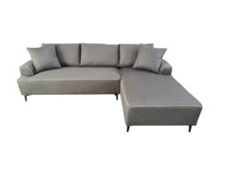 Rackhams The Milano Edge 3 Seater Left Hand Corner Sofa in Grey or Beige - Beige - thumbnail 3