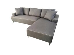 Rackhams The Milano Edge 3 Seater Left Hand Corner Sofa in Grey or Beige - Beige - thumbnail 4