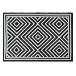 Rackhams The Gardener Reversible Tile Design Outdoor Patio Rug 150x210cm
