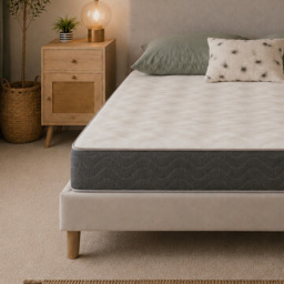 Rackhams WaveFlex Hybrid Mattress - 18cm Deep Breathable Cooltouch+ Sleep Surface - Grey - 1 - 4ft Small Double Mattress (120cm x 190cm) - thumbnail 4