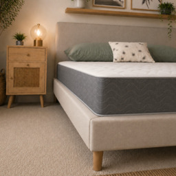 Rackhams WaveFlex Hybrid Mattress - 18cm Deep Breathable Cooltouch+ Sleep Surface - Grey - 1 - 4ft Small Double Mattress (120cm x 190cm) - thumbnail 3