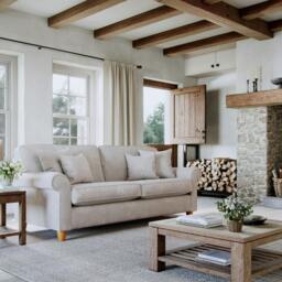 Rackhams Abingdon Large Sofa - Pearl
