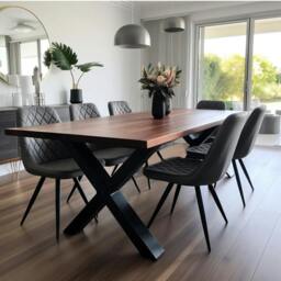 Rackhams Elegant Sapele Dining Table - 180 - 70 - thumbnail 1