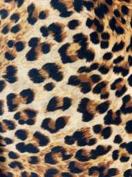 "Rackhams Luxe Leopard Velvet Lampshade with Gold Lining - Ceiling Pendant / Arc Lamp - 70cm diameter x 30cm height (27"" x 12"")" - thumbnail 4