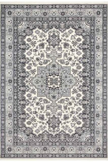 Rackhams Design Oriental Parun Tabriz Grey Rug - 120X170 cm - image 1