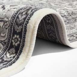 Rackhams Design Oriental Parun Tabriz Grey Rug - 120X170 cm - thumbnail 3
