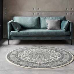 Rackhams Design Oriental Parun Tabriz Grey Rug - 120X170 cm - thumbnail 6