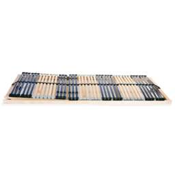 Rackhams Slatted Bed Base with 42 Slats 7 Zones 70x200 cm - thumbnail 3