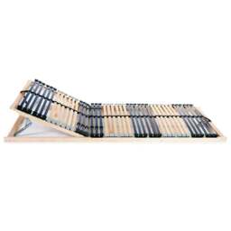 Rackhams Slatted Bed Base with 42 Slats 7 Zones 70x200 cm - thumbnail 2