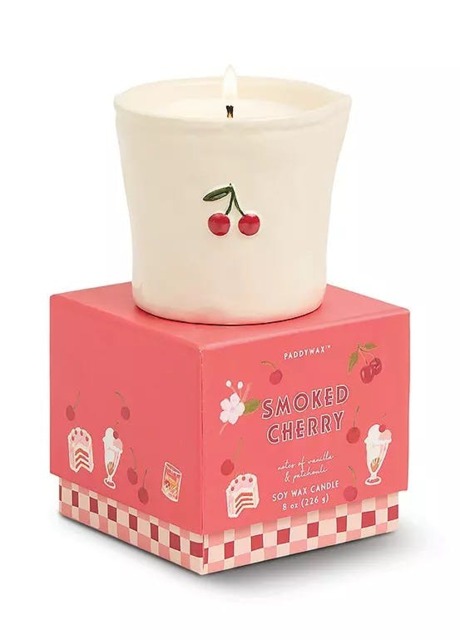 Rackhams Paddywax Bistro Range Ceramic Candle - 8oz - Pink - Smoked Cherry - image 1