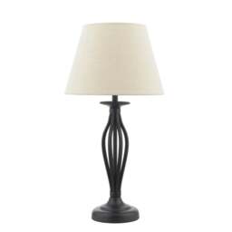 Rackhams Miranda Black Table Lamp - thumbnail 4