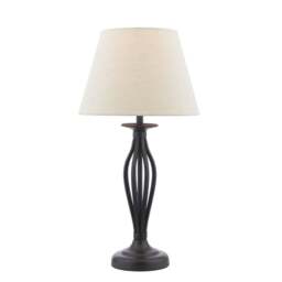 Rackhams Miranda Black Table Lamp - thumbnail 3