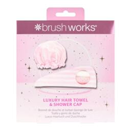 Rackhams Luxury Hair Towel & Shower Cap - thumbnail 1