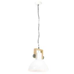 Rackhams Industrial Hanging Lamp 25 W White Round 30 cm E27 - thumbnail 5