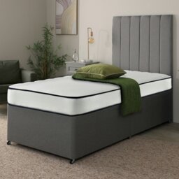 Rackhams Dual Sided Innerspring Mattress - Medium Soft Comfort, Foam-Free Design - White - 1 - 2ft6 Shorty Small Single Mattress (75cm x 175cm) - thumbnail 5