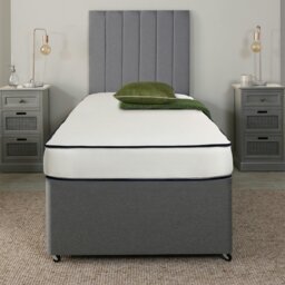 Rackhams Dual Sided Innerspring Mattress - Medium Soft Comfort, Foam-Free Design - White - 1 - 2ft6 Shorty Small Single Mattress (75cm x 175cm) - thumbnail 4