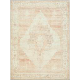 Rackhams Becki Owens Luca-Vintage Blue Brown Green Traditional Vintage Boho Rug - 200 x 275 cm - thumbnail 2