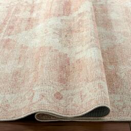 Rackhams Becki Owens Luca-Vintage Blue Brown Green Traditional Vintage Boho Rug - 200 x 275 cm - thumbnail 4