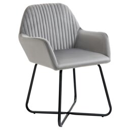 Rackhams Modern Accent Chair Velvet-Feel Upholstered Lounge - Green - Polyester, Sponge, Metal - thumbnail 3