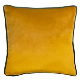 Rackhams Hide + Seek Santa Claus Cushion Cover - Green/Gold - 43cm x 43cm - Green/Gold - 100% Polyester - thumbnail 2