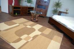 Rackhams Caramel Sepia Rug - 120cm x 170cm - thumbnail 4
