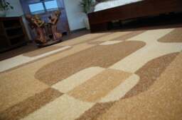 Rackhams Caramel Sepia Rug - 120cm x 170cm - thumbnail 5