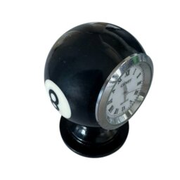 Rackhams Pool 8 Ball Desktop Clock - thumbnail 3