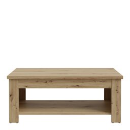 Rackhams Corona Rising Coffee Table in Artisan Oak - Artisan Oak - Brown - 65 - thumbnail 2
